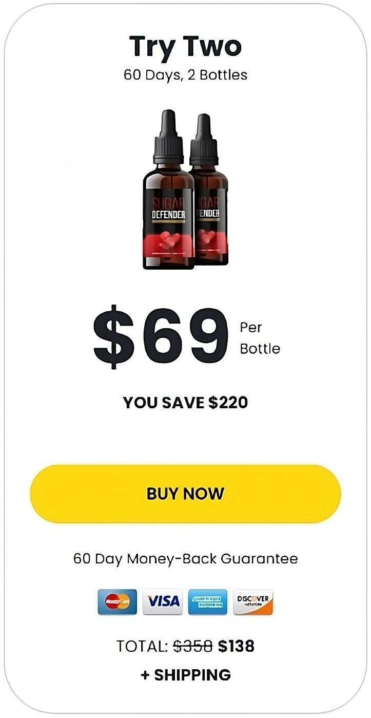 Sugar Defender one bottle